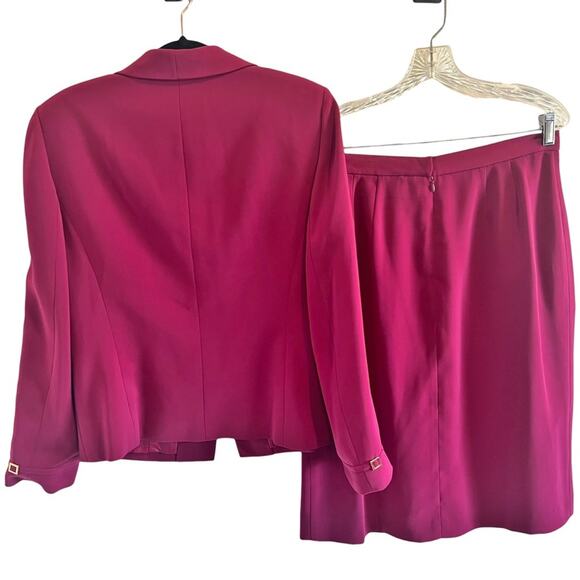 Kasper 2PC Skirt Suit Blazer Jacket Size 12 - Picture 4 of 9